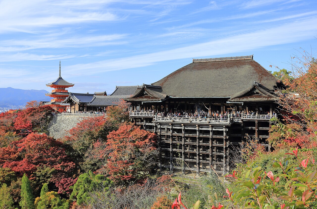 Kiyomizu-dera in Kyoto, Japan