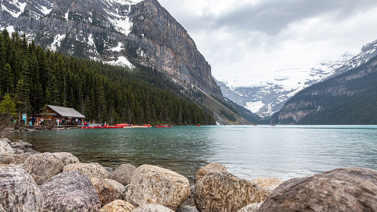 Lake Louise in Banff National Park, Alberta, Canada