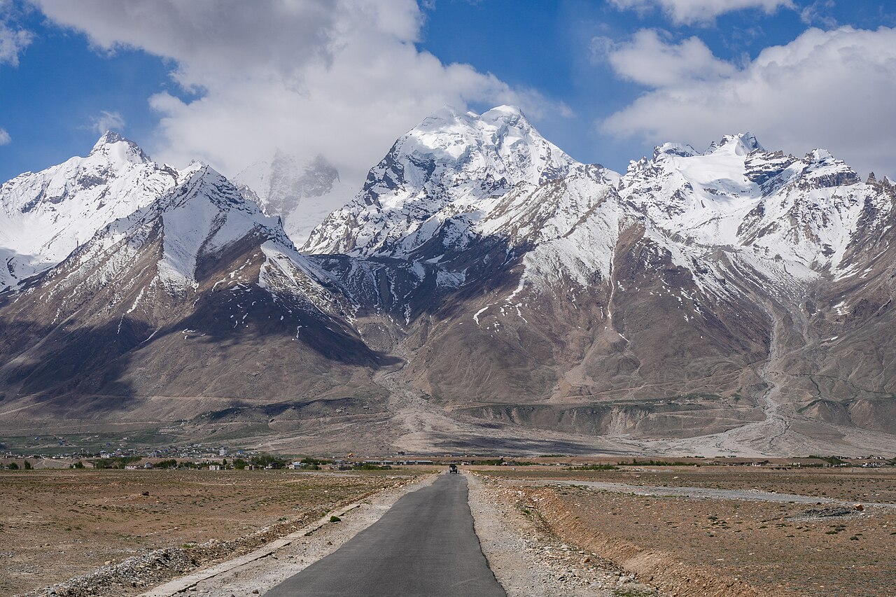 The Zanskar Range near Padum, Ladakh, India