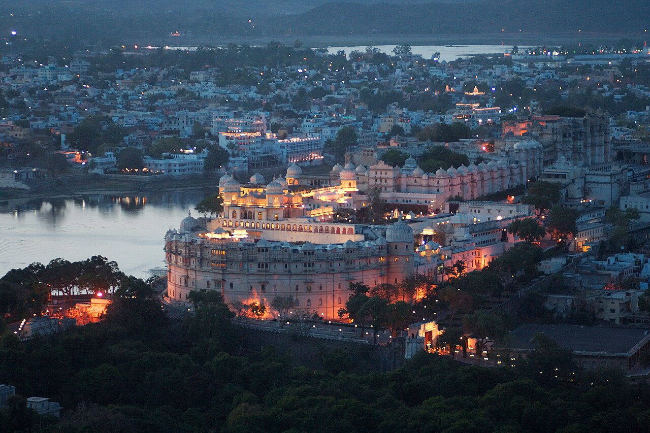 Lakeside palaces in Udaipur, Rajasthan, India