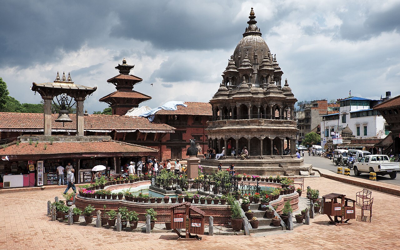 Patan Durbar Square in the Kathmandu Valley, Nepal