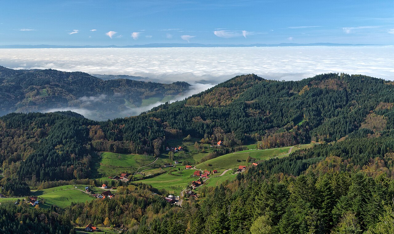 Black Forest scenery near Seebach, Germany