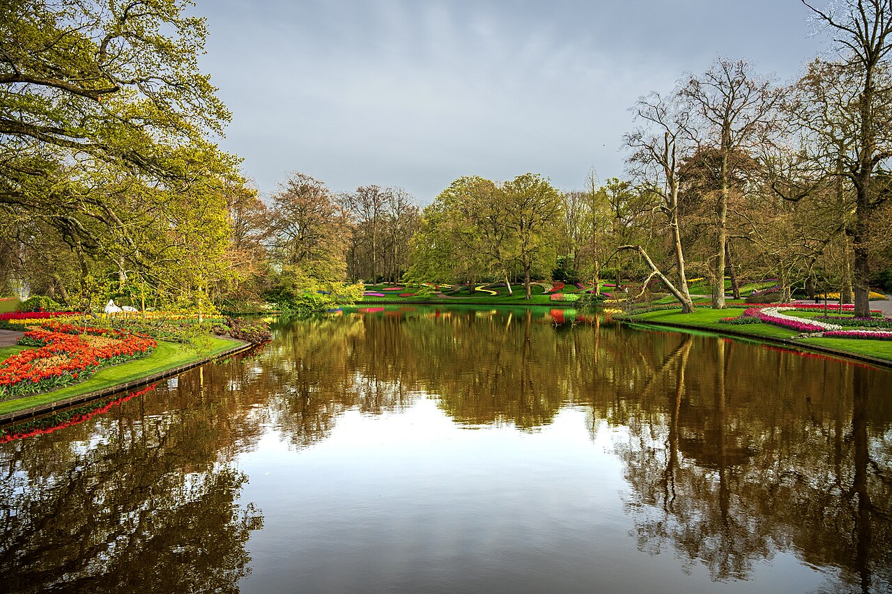 Spring gardens at Keukenhof, Netherlands
