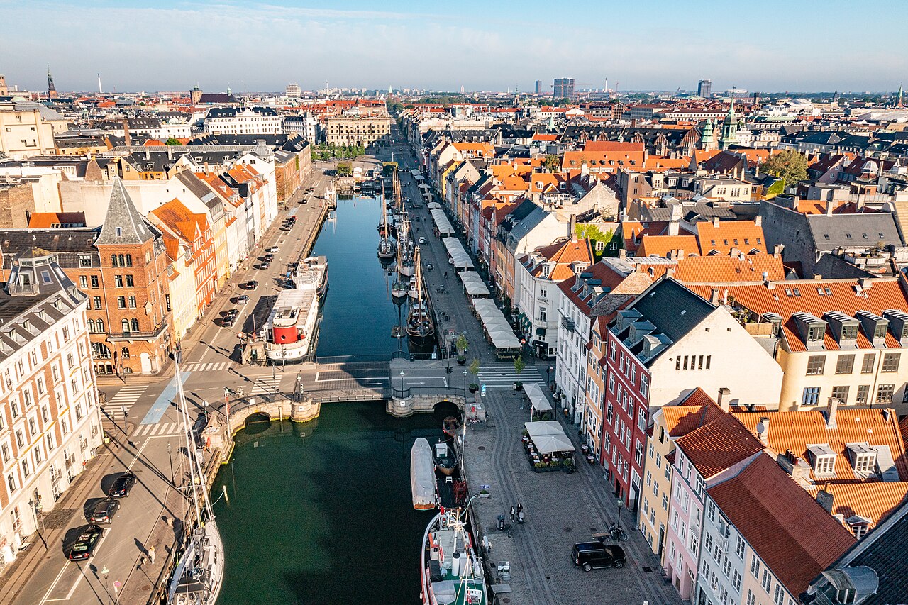 Nyhavn canal in Copenhagen, Denmark