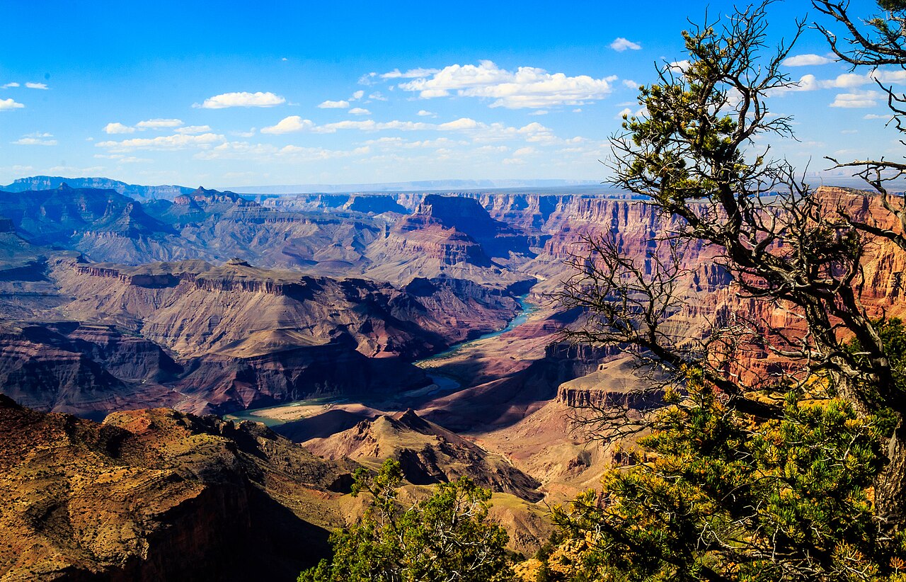 The Colorado River in the Grand Canyon, Arizona, United States