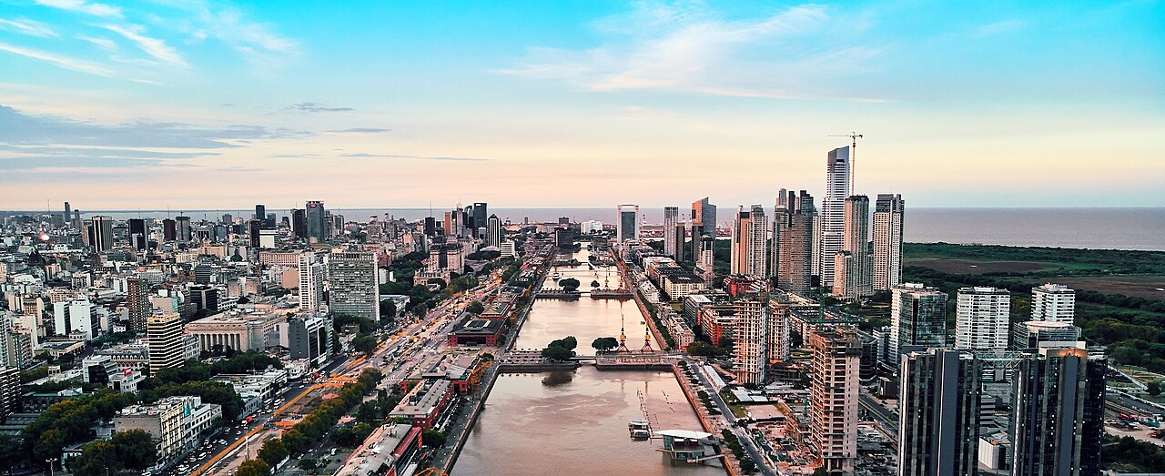 Puerto Madero in Buenos Aires, Argentina
