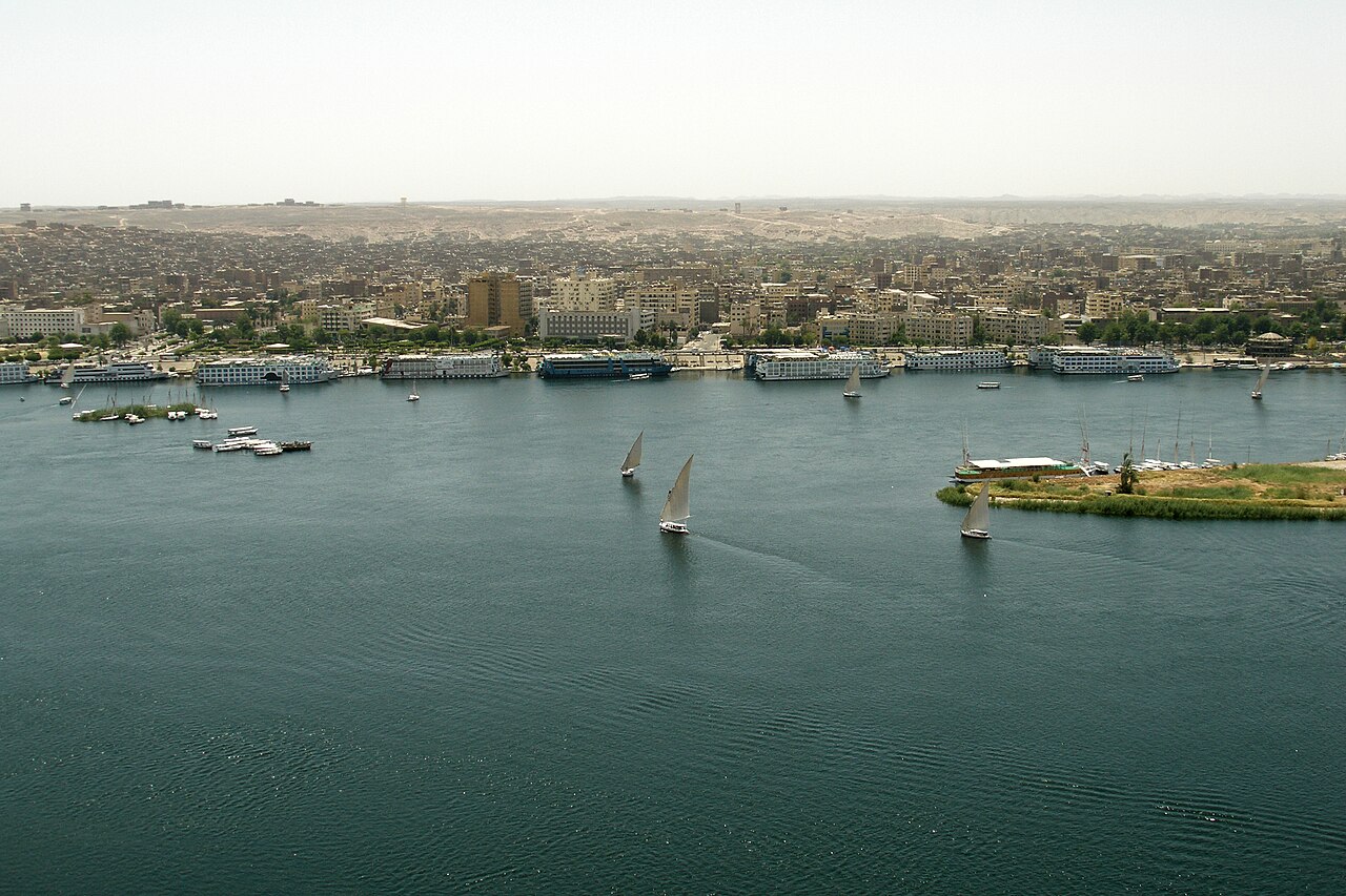 The Nile at Aswan, Egypt