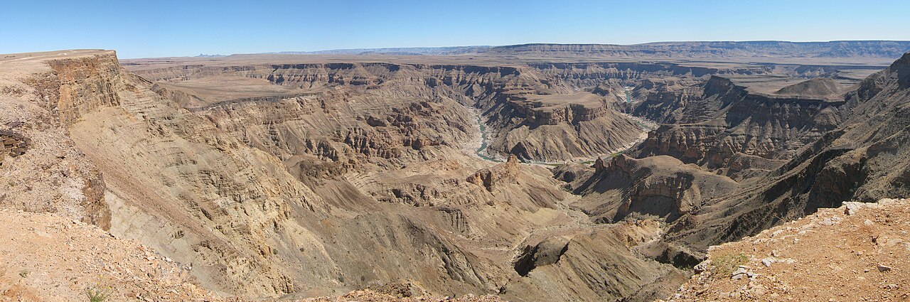 Fish River Canyon viewed from the main viewpoint, Namibia